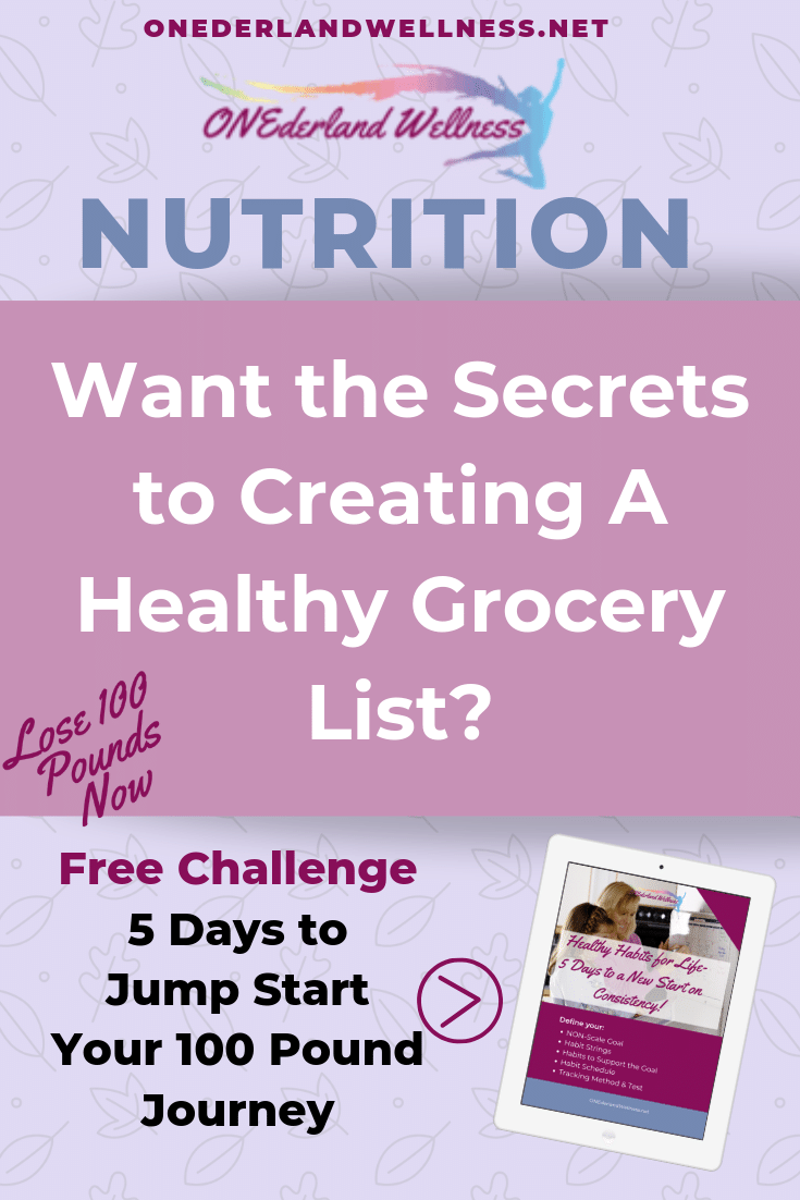Want the Secrets to Creating A Healthy Grocery List?